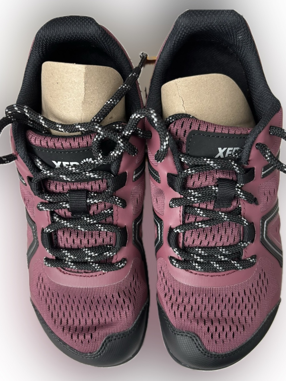 Xero Mesa Trail Women’s Minimalist Barefoot Shoes Maroon/Black NIB Size 7.5